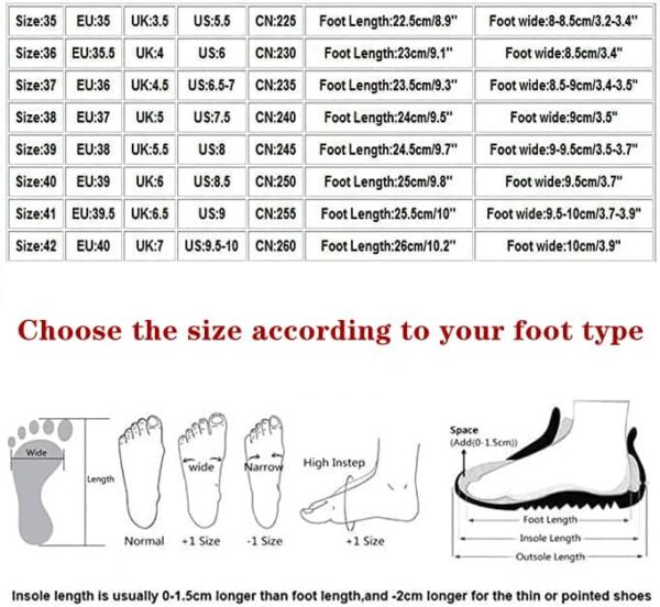 Musabela Orthopedic Sneakers for Women, Ortho Pro The Most Comfortable Orthopedic Shoes,Women's Running Walking Shoes,Mesh Casual Breathable Knit Air Cushion Shoes - Image 6