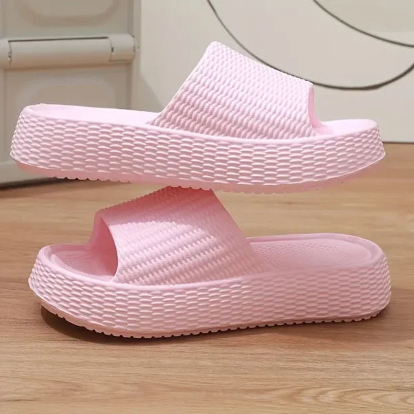 Thick-Soled Comfortable Summer Bathroom Slippers for Home Use - Image 3