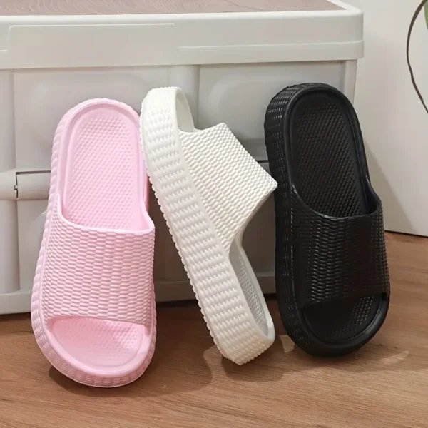 Thick-Soled Comfortable Summer Bathroom Slippers for Home Use - Image 5