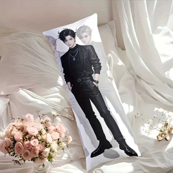 A Cartoon Anime Boy Full-Size Hug Pillow