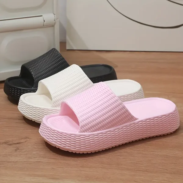 Thick-Soled Comfortable Summer Bathroom Slippers for Home Use