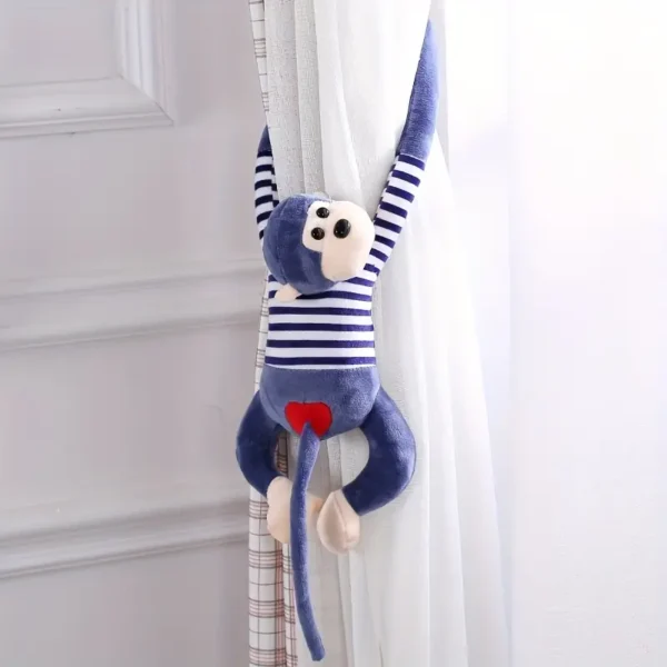 Soft Plush Monkey Dog Toy - Realistic Cartoon Design, Durable Chew & Play Companion for Small to Medium Breeds, Perfect Birthday Gift for Pet Lovers, Dog Boredom Relief | Vibrant Pet Accessory | Durable Dog Toy - Image 5