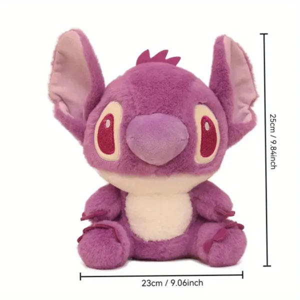 Stitch Plush Toy - Cute, Blue, Pink & Purple Polyester Stuffed Animal, Medium Breed Recommendation, Ideal for Adult Birthday, Christmas & Easter Decor, Perfect for Bedtime, Plush Dog To - Image 2