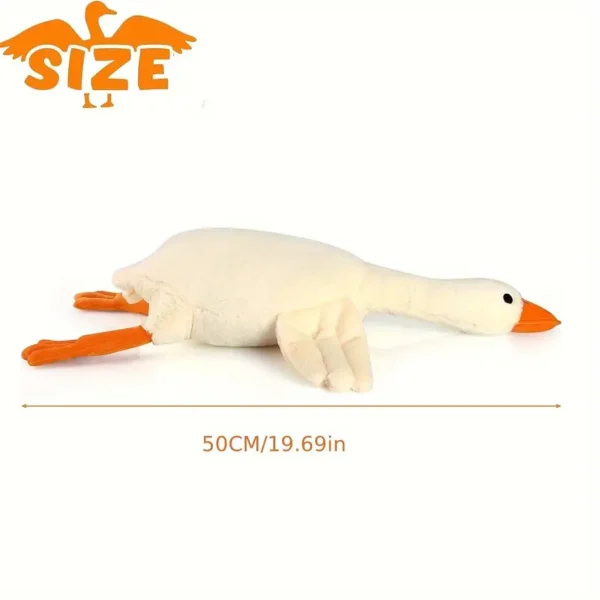 1pc Cute Cartoon Animal Dog Toy - 50.04cm Plush Swan Hug Pillow Duck Toy for Dogs, Soft Cotton, All Breed Sizes, Interactive Pet Plaything, Dog To - Image 5
