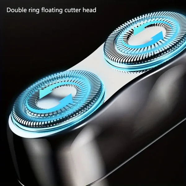 2025 New Mini Electric Shaver, Small Portable Digital Display Shaver, Powerful Rechargeable Shaver, Must-Have for Men'S Travel - Image 4