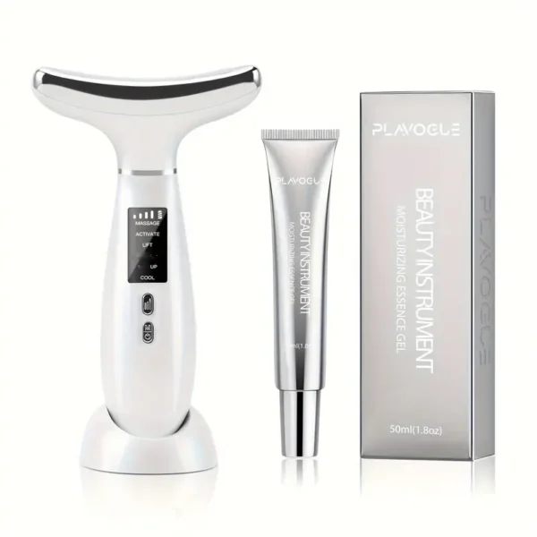 2pcs/set LED Face-Lifting Device, 4 Model Led Face Massage Device, Lifting And Firming Facial Massage Device, 4 In 1 Face Massager, Face Neck Massager For Daily Skin Care Routine, Facial Massager Skin Care Tool - Image 4