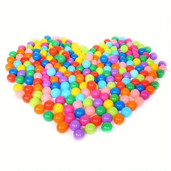 24/34/54/74/104pcs soft plastic ball pit, ocean ball, plastic toy ball, Pet Ball, indoor and outdoor game park toy ball, outdoor sports ball, aquarium ocean ball, Christmas Halloween party decorations - Image 5