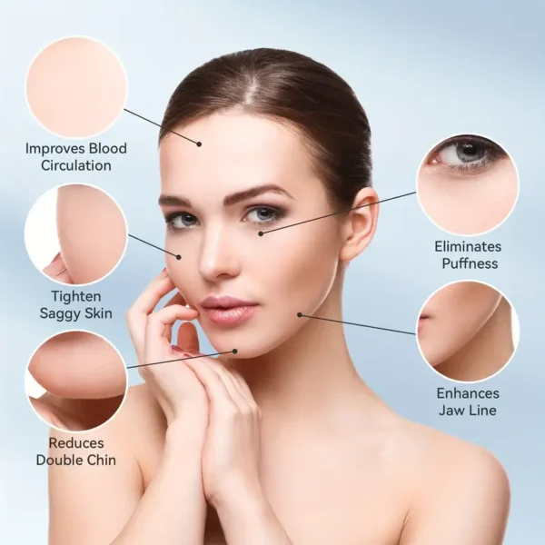2pcs/set LED Face-Lifting Device, 4 Model Led Face Massage Device, Lifting And Firming Facial Massage Device, 4 In 1 Face Massager, Face Neck Massager For Daily Skin Care Routine, Facial Massager Skin Care Tool - Image 2