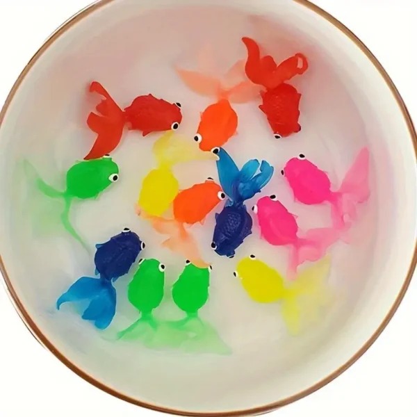 6pcs Interactive Cat Toy Set - Colorful, Durable Plastic Teaser Toys for Endless Fun & Exercise Random Color Cat Fishing Game - Image 2