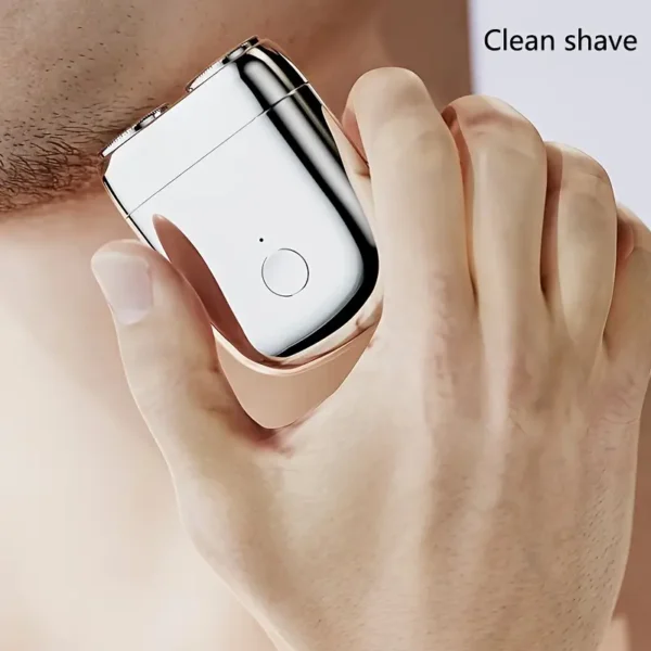 2025 New Mini Electric Shaver, Small Portable Digital Display Shaver, Powerful Rechargeable Shaver, Must-Have for Men'S Travel - Image 3