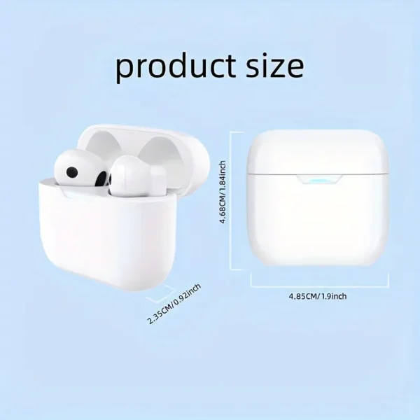 TWS True Wireless Stereo Headset, Ear Buds For IPhone/Samsung/Android/iOS, Touch Contro With Charging Case, ANC Wireless Earphones TWS Noise Cancelling Earbuds, Wireless In-ear Smart Earphones With Microphone - Image 6