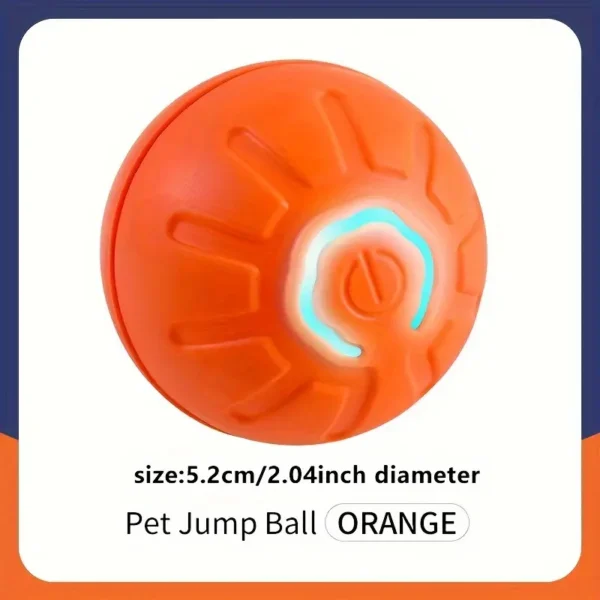 Gravity Smart Jumping ball Charging cat dog rolling ball since hi pet cat dog toy ball electric smart pet ball - Image 4