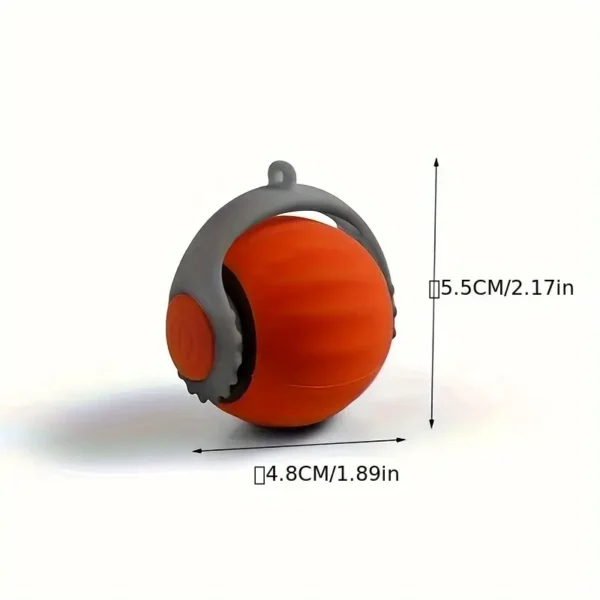Smart Cat Teaser Ball for Cats, Interactive Kitten Toy with Electric Rolling and Artificial Fiber Feathers - Image 4