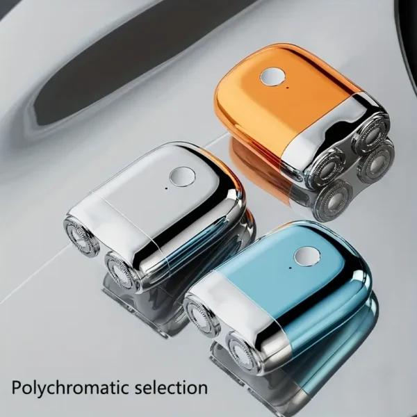 2025 New Mini Electric Shaver, Small Portable Digital Display Shaver, Powerful Rechargeable Shaver, Must-Have for Men'S Travel