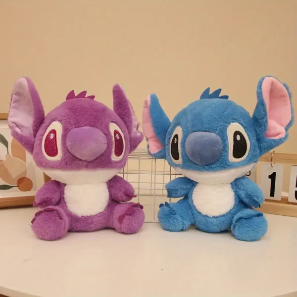 Stitch Plush Toy - Cute, Blue, Pink & Purple Polyester Stuffed Animal, Medium Breed Recommendation, Ideal for Adult Birthday, Christmas & Easter Decor, Perfect for Bedtime, Plush Dog To - Image 4