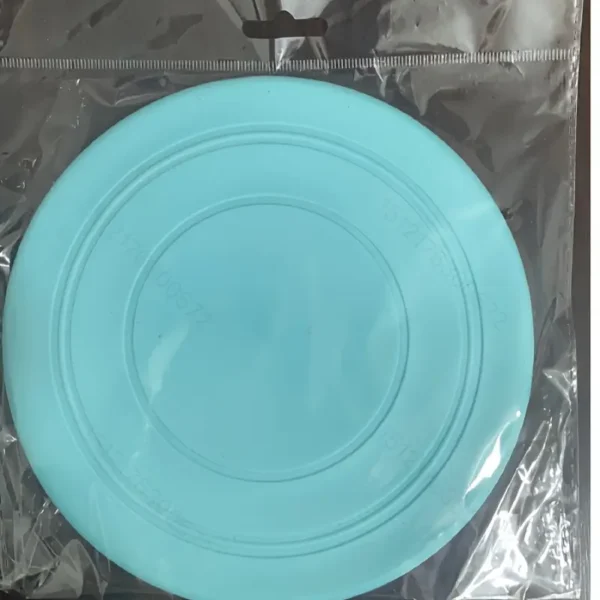 1pc Durable Dog Toy 15.98cm - Interactive Plastic Flying Disc for Small Breeds, Ideal for Pool & Beach Play, Available in Blue, Green, Yellow} - Image 3