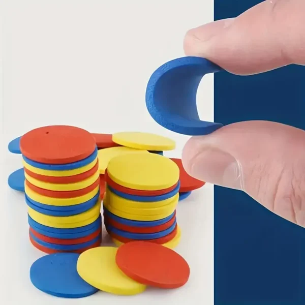 Interactive Cat Launcher Toy - Relax and Have Fun with Colorful Discs, No Batteries Required, Suitable for All Cat Breeds, Plastic Material - Image 5