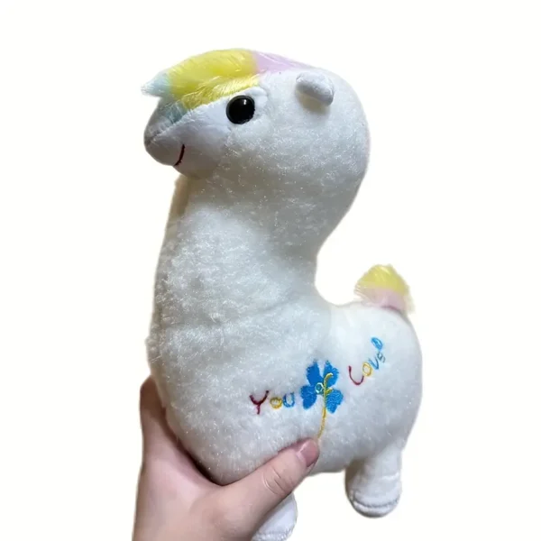 Cute Alpaca Plush Pet Toy - Dog Pet Playmate, Soft Cat Doll for Play - Image 2