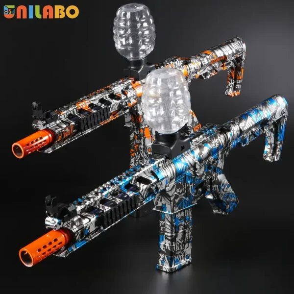 Exciting M416 Electric Ball Blaster Toy- High-Speed, Metallic Finish, Rechargeable with Glasses - Perfect Gift for Summer Birthday Parties - Image 5