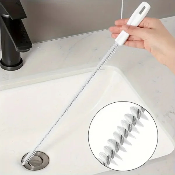 1 drain blockage unclogger, hair catcher shower drain unclogger, kitchen and bathroom bathtub sink unclogger - Image 4