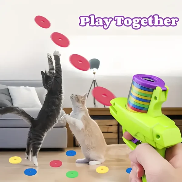Toy foam ammunition -60pcs/100pcs/300pcs/1000pcs color foam transmitter filler - EVA material - disc, hand-held foam disc transmitter filler! - Image 4